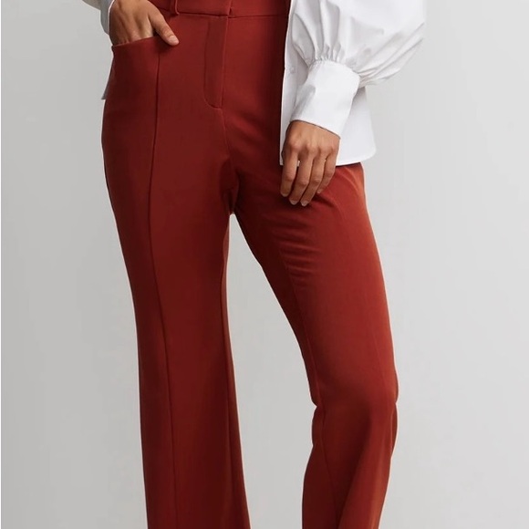 Seamed Slim Bootcut Black Pant - Picture 2 of 3